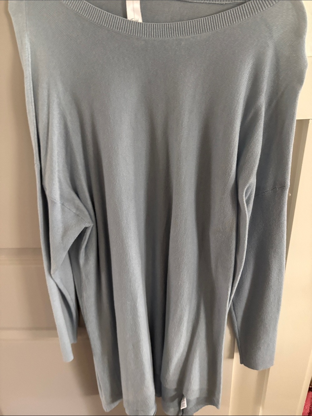 MarlaWynne Soft Blue Woman’s Crewneck Pullover